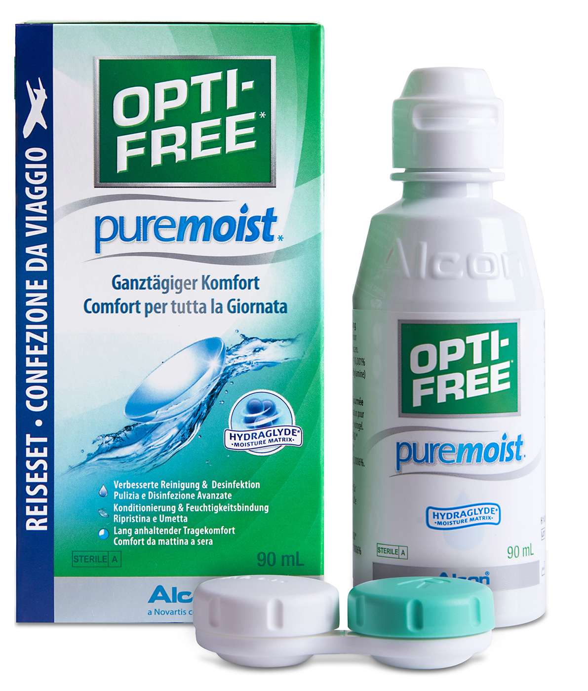 Opti-Free Pure Moist 90 ml/1 Behälter