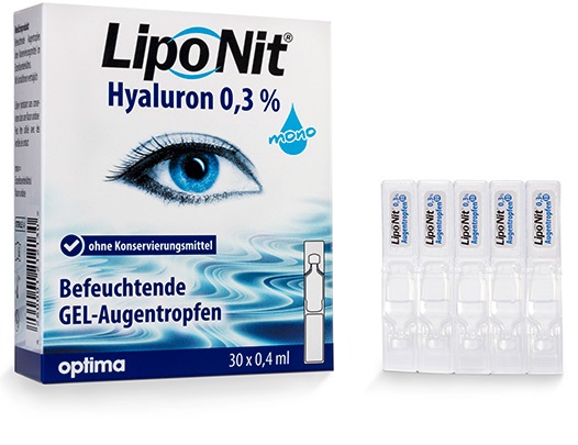 Lipo Nit 0,3 % Hyaluron GEL 30x0,4 ml
