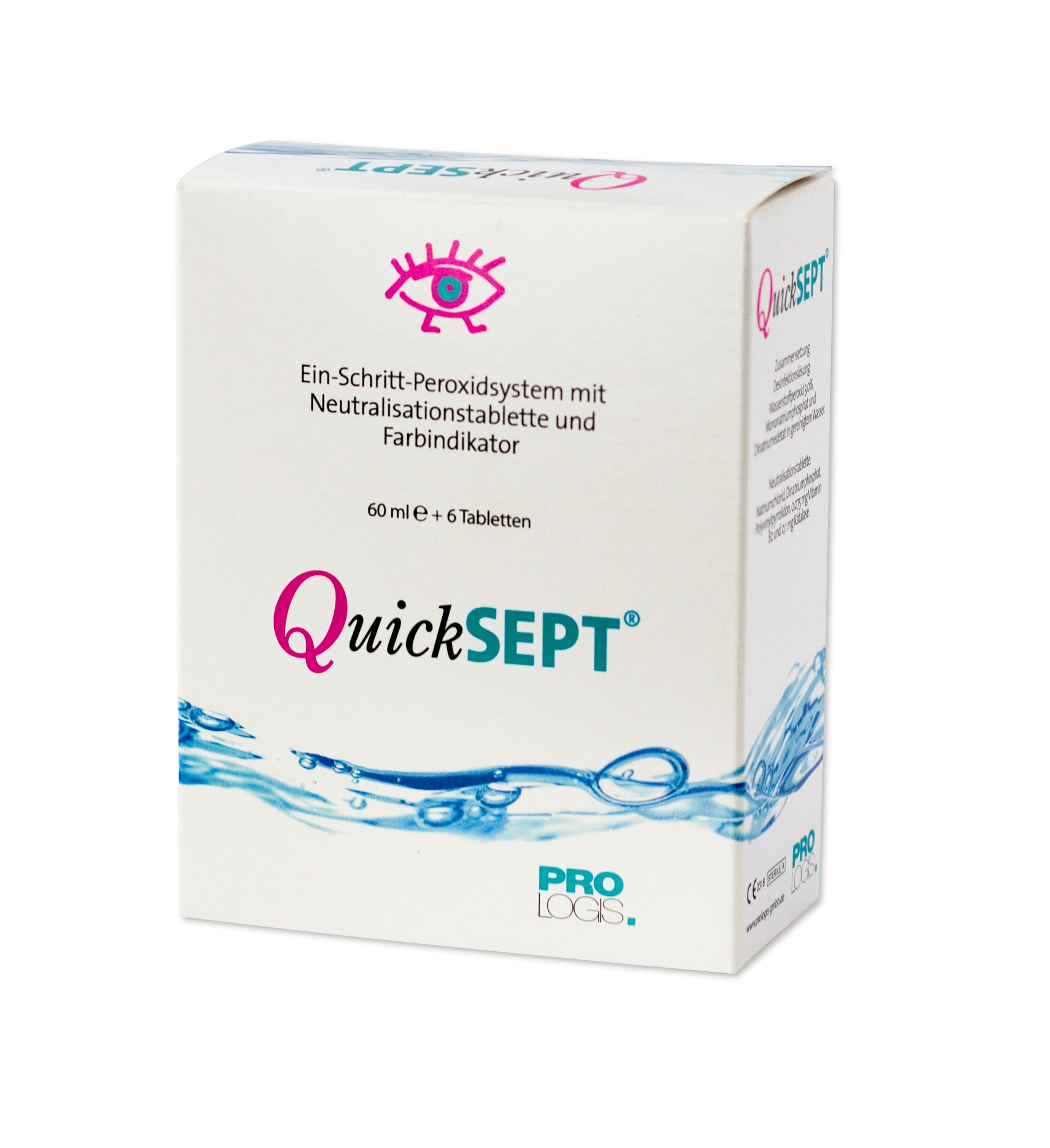 QuickSEPT Reiseset 60 ml/6 Tab/Behälter